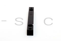 Fadal Spindle Motor Mount, Solid Aluminum, Black Anodized